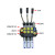 ZT-L12E电液阀气控多路阀电动液压叉车环卫车微动开关多路换向阀 ZT-L12E-1联气控
