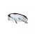 护眼镜S200A护目镜劳保电焊飞溅钳工冲击雾风沙定制定制 100200耐刮(蓝框透明)