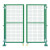 柯瑞柯林TSWDKM铁丝围栏网钢丝网隔离2m长*1.8m高加立柱对开门1套装