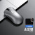 SPHE 多系统适用无线鼠标笔记本台式轻声可充电苹果Dell蓝牙双模办公 太空银/无线单模【轻声+可充电】