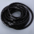 大工象 缠绕管 黑色Φ12（6米） 电线绕线包线管理线 束线螺旋管缠绕带pe