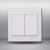 人民电Q 家用墙壁开关R86H型白色插座面板暗装高品质 量大可优惠 二开双控