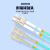 天背（Tianbei）TB-AM37P OM4万兆多模双芯光纤跳线25米SC-LC Φ2.0低烟无卤抗弯曲跳纤光纤线