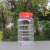 定制适用蜂蜜瓶塑料瓶子500克一斤装加厚瓶2斤蜂蜜专用空瓶子密封罐 2斤方红50个+内盖+标签（箱装）