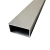 普霖乐 铝合金靠尺5公分6公分方管瓦工水泥地面找平冲筋 备件 50*25*1.4铝合金方管1米 