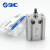 呗哩兔SMCSMC小型自由安装气缸CDU10-10 CU16-20 CDU16-30 40 -50 CDU10-25D