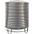 304不锈钢水箱储水桶水塔立式加厚太阳能楼顶户外蓄水罐酒罐 0.5吨(70高130CM)带支架壁厚0.4mm