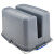 海斯迪克 gnjz-1273 多功能清洁桶双格 加厚手提塑料洗拖把桶 长方形洗车桶水桶