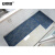 安赛瑞 厨房地垫 洗手间浴室防滑垫 50×120cm 长条地毯门垫 吸水脚垫 条纹蓝色 700637
