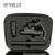 YNGFN 手提收纳整理包 配件盒子适用于 飞宇VLOG pocket手机拍摄稳定器 黑色