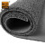 爱柯部落 PVC丝圈地垫地毯 6050型防尘地垫1.2m×9m出入口防滑地垫除尘刮沙地毯 灰色 可定制 110057