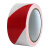 稳斯坦 LBS-105 警示胶带 PVC斑马线胶带安全警示胶带贴地胶带 白红 48mm*18m（2卷）