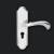 有豫    不锈钢防盗门锁套装门锁锁具执手锁体    A款    单位：套