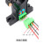 开口式霍尔电流传感器变送器BSQ06CT交流AC100-500A/DC直流4-20mA AC300A/4-20mA 40mm x 供电DC12V定制