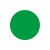 圆形磁贴圆点黑板白板教学教具磁力贴片 深绿色100个 3cm