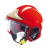 梅思安 消防救援头盔 防汛救灾安全帽 红色中号基本款 10158929 