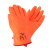 安思尔 23-700 防寒耐低温防液氮实验室冻仓保暖冷库手套 橘色 10码 12付装