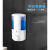挂壁器按压瓶压取器皂液器盒壁挂式自动感应商用 6102白色双头700ml手动出液免打孔