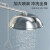 义诺304不锈钢复合式紧急喷淋洗眼器 立式淋浴冲淋洗眼机验厂 单进水