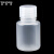 稳斯坦  PP小口塑料细口瓶 加厚透明密封瓶 小口试剂瓶 50mL WW-9