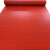 地毯PVC仓库防水定制胶垫地垫防滑垫门厅牛筋车间橡胶浴室牛津地 1.0米宽幅 红色1.0米长