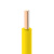 起帆(QIFAN)电线电缆 国标铜芯特软线 阻燃多股软线 导体结构 ZB/ZR-RV0.75平方40*0.15mm100米黄色