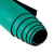 谋福 421 防静电台垫 橡胶垫 绿色耐高温工作维修皮实验室桌垫（1.2米×2.4米×2mm  ）