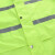 久匀 长款雨衣外套成人防暴雨反光雨衣 保安物业保洁救援巡逻 双条荧光绿长款+黑裤 M码(160-165)