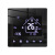 即睿（JIRUI）wifi智能水机空调温控器控制器面板地暖二合一风机盘管液晶 黑色镜面-WIFI版-空调地暖二合