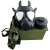 护力盾 05防毒面具（FNJ05）单面具+君品罐 工厂车间喷漆过滤防护 可替换防毒滤芯 5套起售