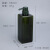 澳翊 四方瓶250mL分装瓶按压定制 四方乳液瓶650ml墨绿色+墨绿泵头
