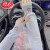 浪莎（LangSha）品牌冰丝防晒袖套女夏季宽松袖子大码冰袖防紫外线开车护手臂套袖 白色 均码