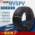 远东电缆 双绞屏蔽线 RVSPV多芯屏蔽线485通讯信号线 监控线 现货 黑色RVS 黑色RVSPV-2*0.5(100米/卷)