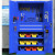 金属工具柜汽修车间零件柜多功能重型置物柜ONEVAN 蓝色内网二抽工具柜