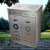 大杨EK-833-2不锈钢户外环保两联分类垃圾桶 小区公园大号环卫果皮箱室外垃圾桶 定制