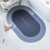 硅藻泥吸水垫卫生间地垫软硅藻土防滑浴室脚垫卫浴厕所地毯  莫兰迪-静谧蓝 40*60cm
