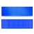 企金 工具挂板 蓝色35*60cm工业风电竞桌面收纳洞洞板汽修墙上置物架加厚移动整理架方孔挂架QJ-B3601