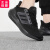 阿迪达斯（adidas）男鞋 24春季新款运动鞋Bounce网面透气轻便休闲鞋耐磨减震跑步鞋 HP5797/黑/Bounce网面 39