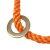 鸣固 安全带 工地安全绳电工防护五点式国标保险带腰带 双钩带腰带式