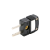 中连 热电偶连接器耐高温感温线插座 J型-黑色-插头 SMPW-J-公头