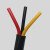 国标铜RVV护套线2二3三芯4四五芯2.5 46 10 16平方电缆电源电线 5芯6.0(3+2)型(1米)