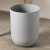 访客 FK 北欧风垃圾桶纯色磨砂质感卫生间客厅垃圾篓无盖垃圾桶收纳桶-白色小号