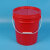 加厚塑料桶胶桶涂料桶油漆化工18L20L水桶25公斤带盖密封圆桶白色 25升大口桶（加厚） 平盖