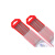 北坞氩弧焊机氩弧焊枪钨针1.6/2.0/2.4/3.2焊接钨棒电极配件 红头-焊不锈钢1.6X150mm
