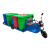 环卫三轮车垃圾分类保洁车小区物业垃圾运输车六桶垃圾清运转运车 高配8桶60V45A超威电池 默认