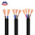 天环电缆 YC 3×120+1×35国标重型橡套线 软橡套电缆 黑色1米【定制款不退换】交货期15天左右