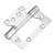稳斯坦 W5907 偏轴子母合页 不锈钢免开槽木门铰链轴承偏心合叶 拉丝钢5*3*2.5