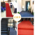 依娜尚美 PVC双条纹地毯灰色条纹1.6米宽15米长 酒店大门口迎宾防滑垫吸水脚垫楼梯走廊餐厅地垫商用地垫