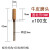 牛皮打磨头模具抛光轮翡翠玉石打磨抛光工具小砂轮风磨笔钻头3mm 3*5mm【圆柱】-100支