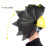 簌禧高空作业电焊面罩氩弧焊变光头戴式插配安全帽面屏电焊帽焊工 蓝安全帽+插槽式高空面罩